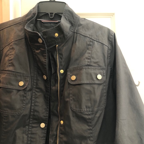 Tommy Hilfiger Navy Field Jacket EUC - Picture 2 of 8